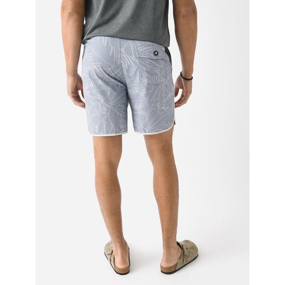 Vuori Cruise Board Short Swim Trunks Men's Blue Size 34 - Picture 4 of 7